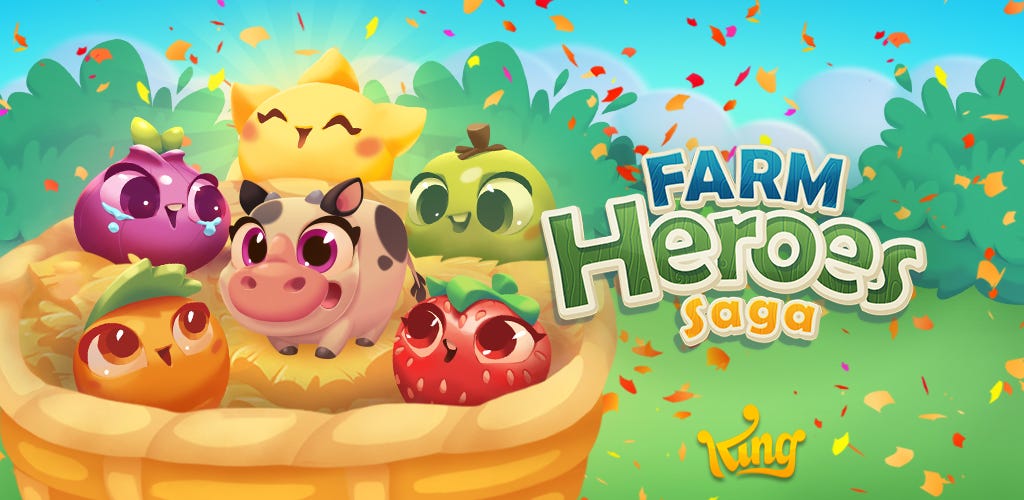 Farm Heroes game cute