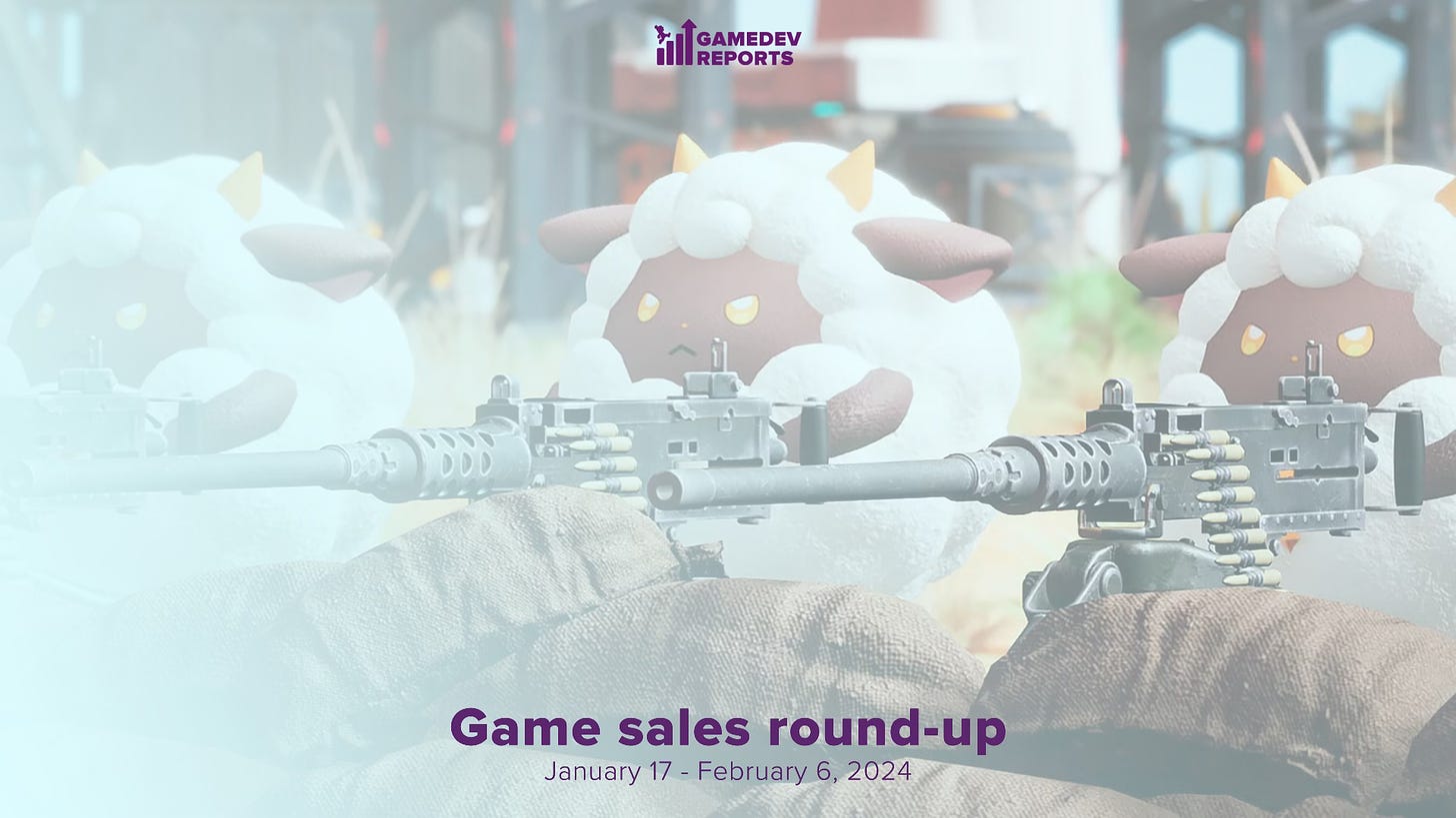 Game sales Round-up