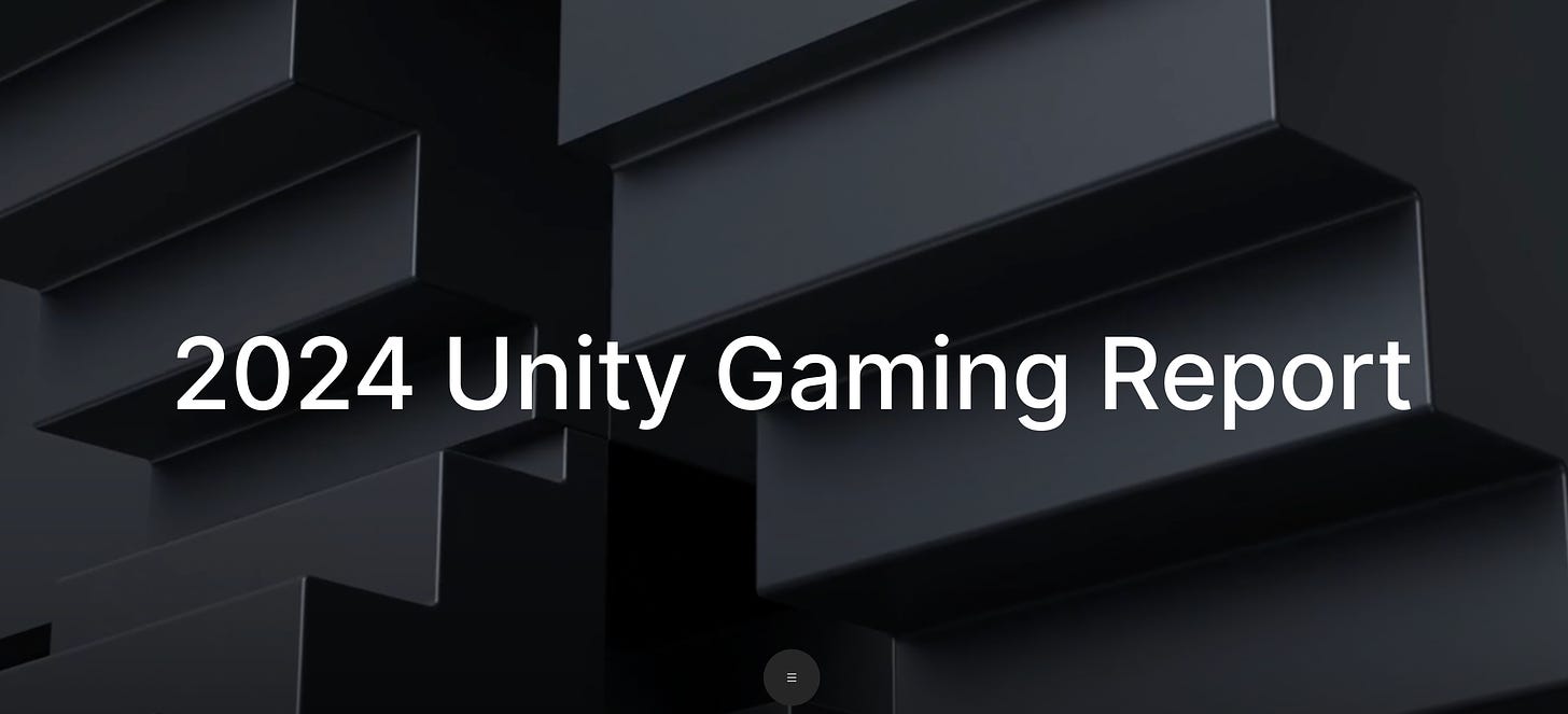 2024 Unity Gaming Report