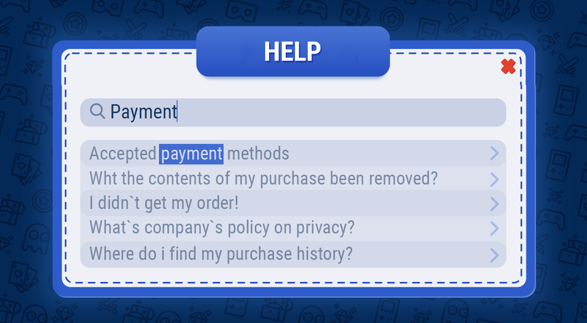 Support payment recover