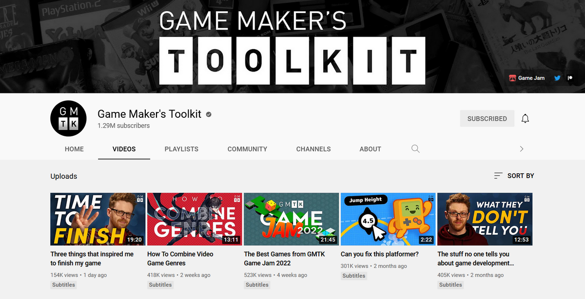 Game makers toolkit