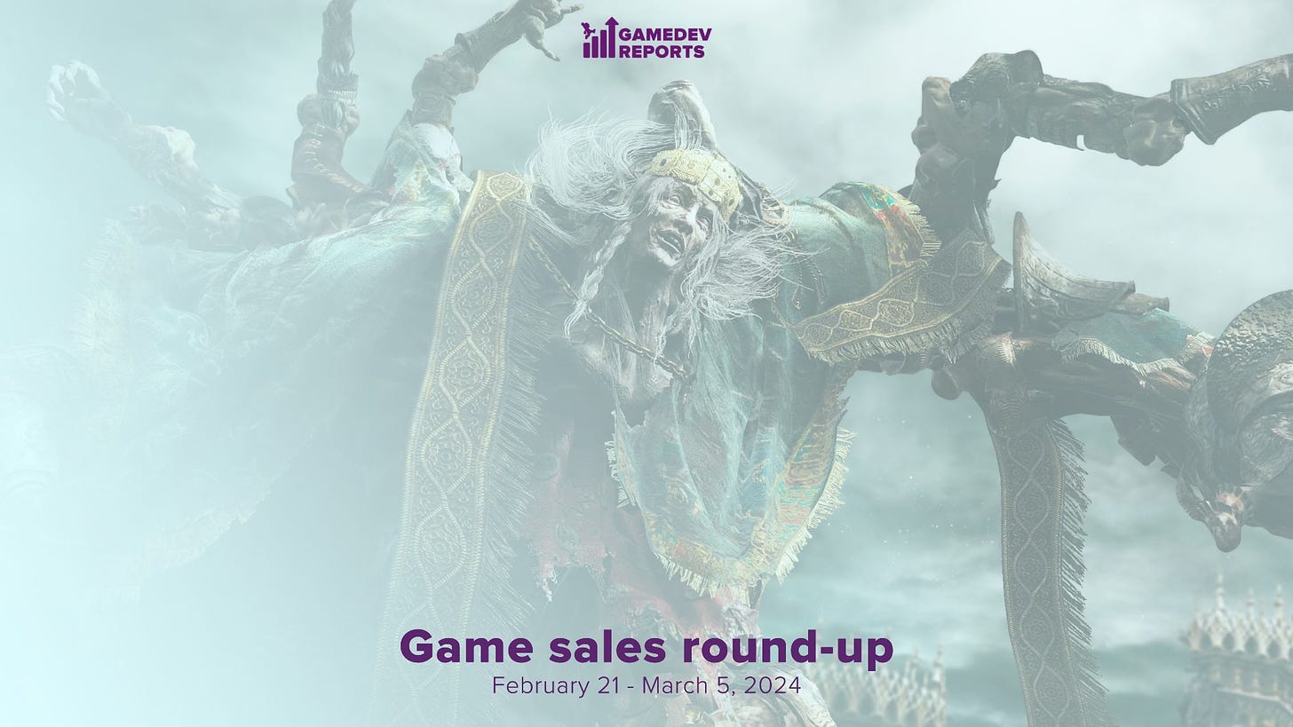 Game sales Round-up feb-mar 2024