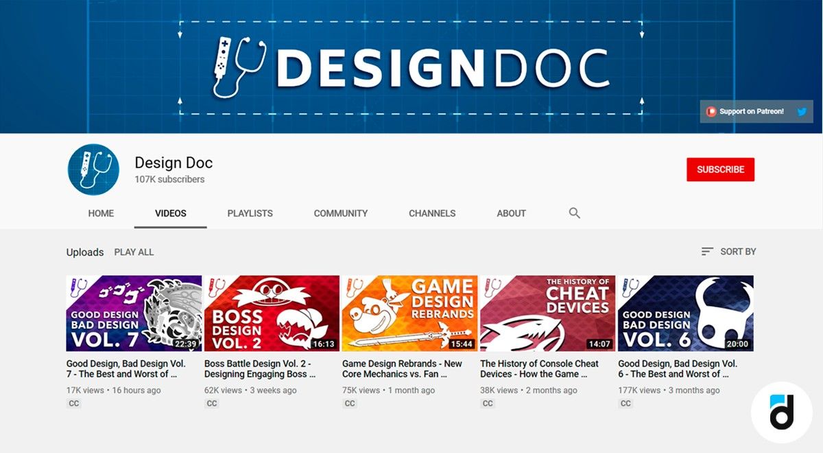 Design doc youtube channel