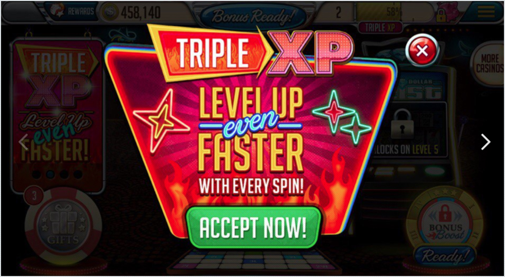 It’s amazing that for coming back we’ve received Triple XP! That’s really not bad, don’t you agree?