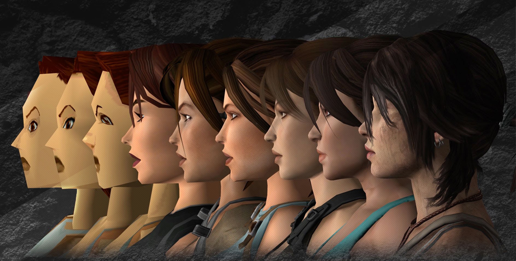 The evolution of Lara Croft in video games